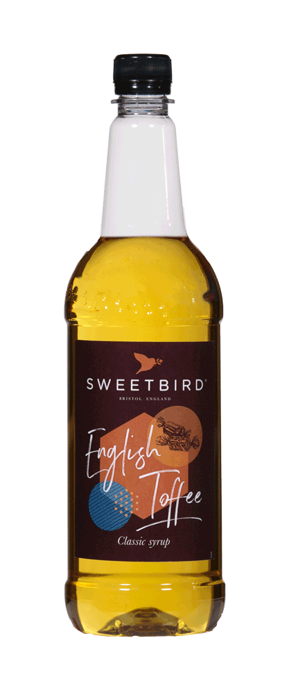 Sweetbird English Toffee Syrup - 1 Litre